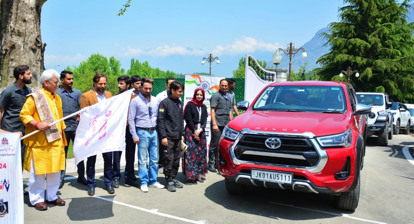 Chairman Sikh Coordination Committee J&K Calls On LG Sinha